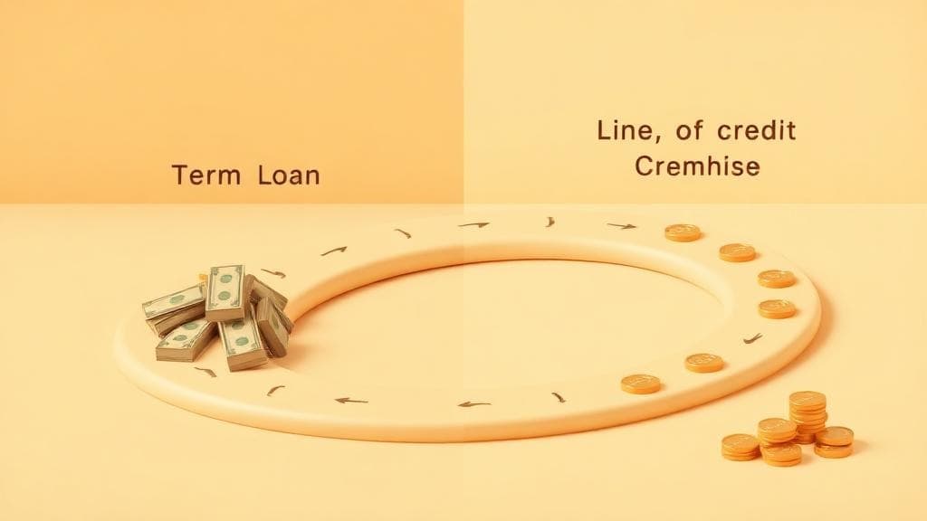 Term loan vs. line of credit: which is right for you?